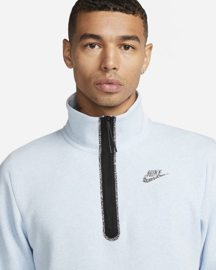 Pullover Nike Sportswear Tech Fleece 1/2-Zip Top Hombre Azules | UVWLA-9215