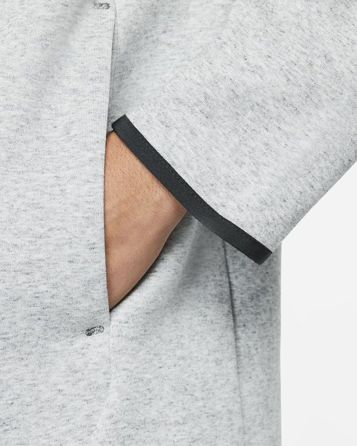 Pullover Nike Sportswear Tech Fleece 1/2-Zip Top Hombre Gris Oscuro | YWILK-7563
