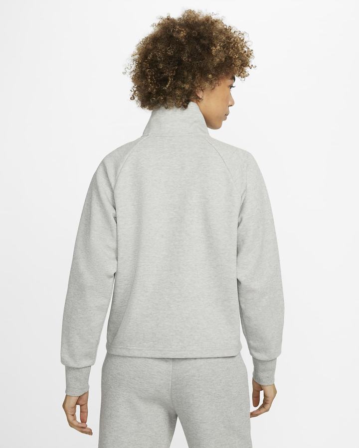 Pullover Nike Sportswear Tech Fleece 1/4-Zip Top Mujer Gris Oscuro Negras | FJSYK-1803