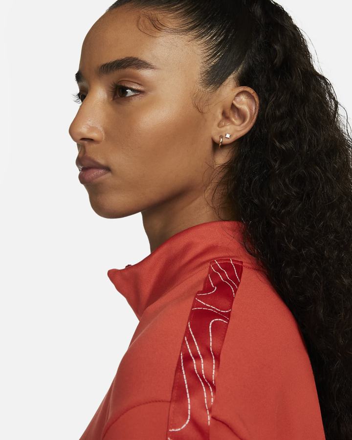 Pullover Nike Therma-FIT 1/2-Zip Training Top Mujer Plateadas | WJRUD-4290