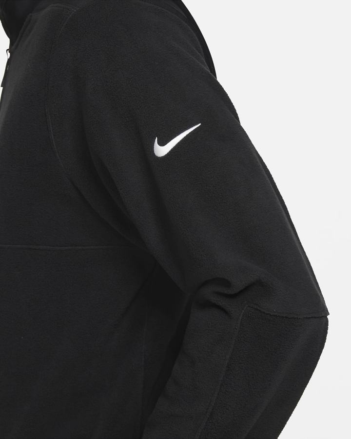 Pullover Nike Therma-FIT Victory 1/2-Zip Golf Top Hombre Negras Blancas | ELHFD-9430