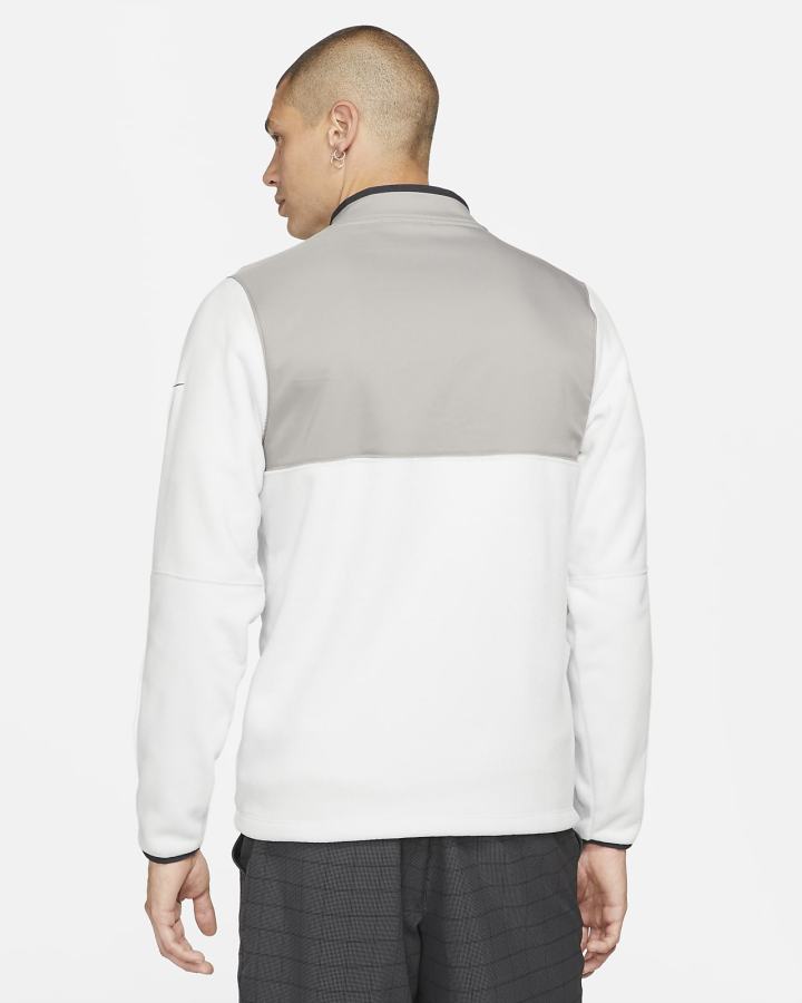 Pullover Nike Therma-FIT Victory 1/2-Zip Golf Top Hombre Gris Oscuro Negras | EMPSR-4602