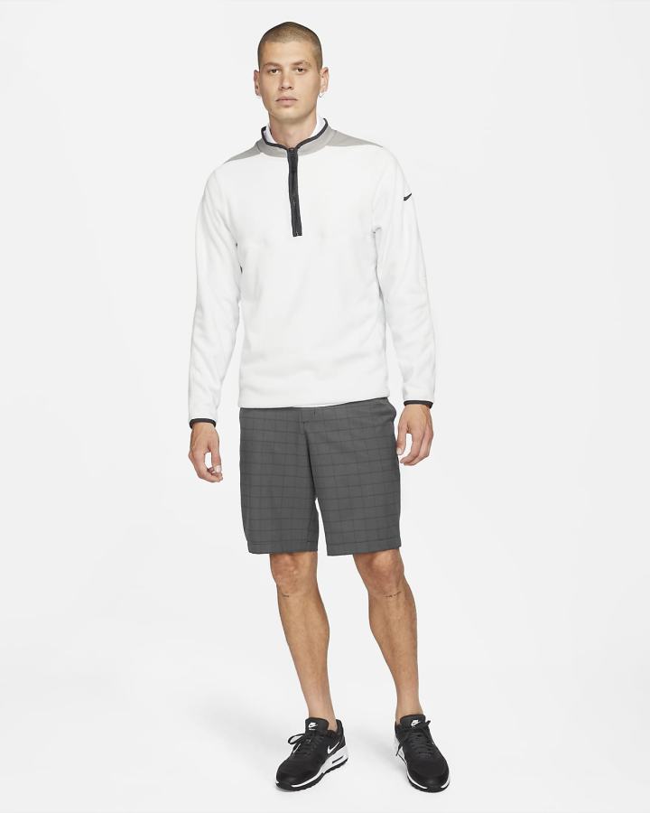 Pullover Nike Therma-FIT Victory 1/2-Zip Golf Top Hombre Gris Oscuro Negras | EMPSR-4602
