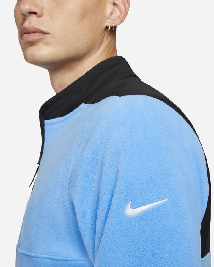 Pullover Nike Therma-FIT Victory 1/2-Zip Golf Top Hombre Azules Negras Blancas | OTYXI-3764