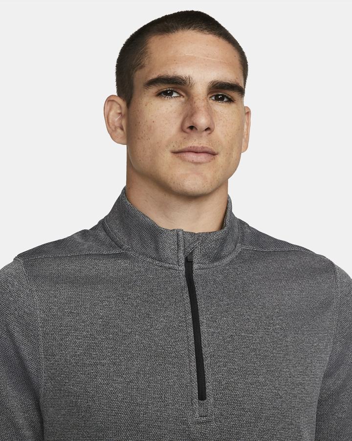 Pullover Nike Therma-FIT Victory 1/4-Zip Golf Top Hombre Negras | HBOCA-9470