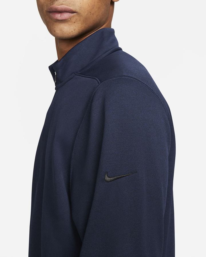 Pullover Nike Therma-FIT Victory 1/4-Zip Golf Top Hombre Azul Marino Negras | KEFPX-8437