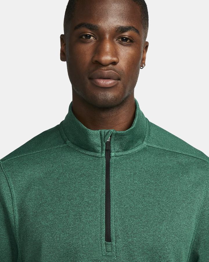 Pullover Nike Therma-FIT Victory 1/4-Zip Golf Top Hombre Verde Negras | UENJW-6209