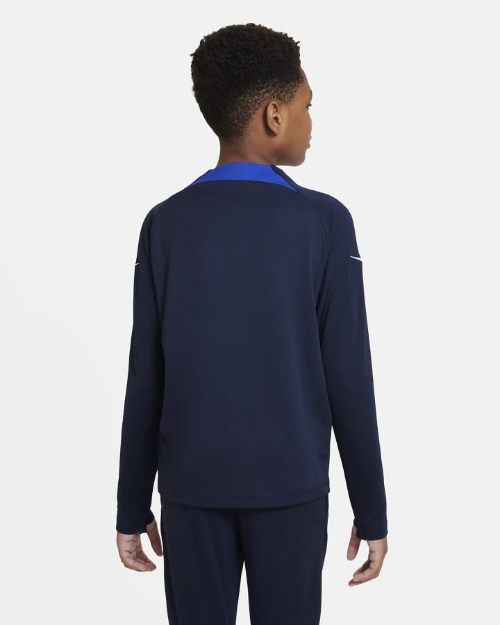 Pullover Nike U.S. Academy Pro Kids Dri-FIT Knit Soccer Drill Top Niño Obsidian Blancas | FQYLO-8157