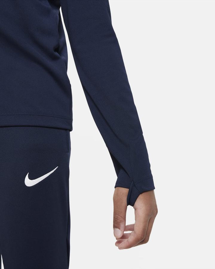 Pullover Nike U.S. Academy Pro Kids Dri-FIT Knit Soccer Drill Top Niño Obsidian Blancas | FQYLO-8157