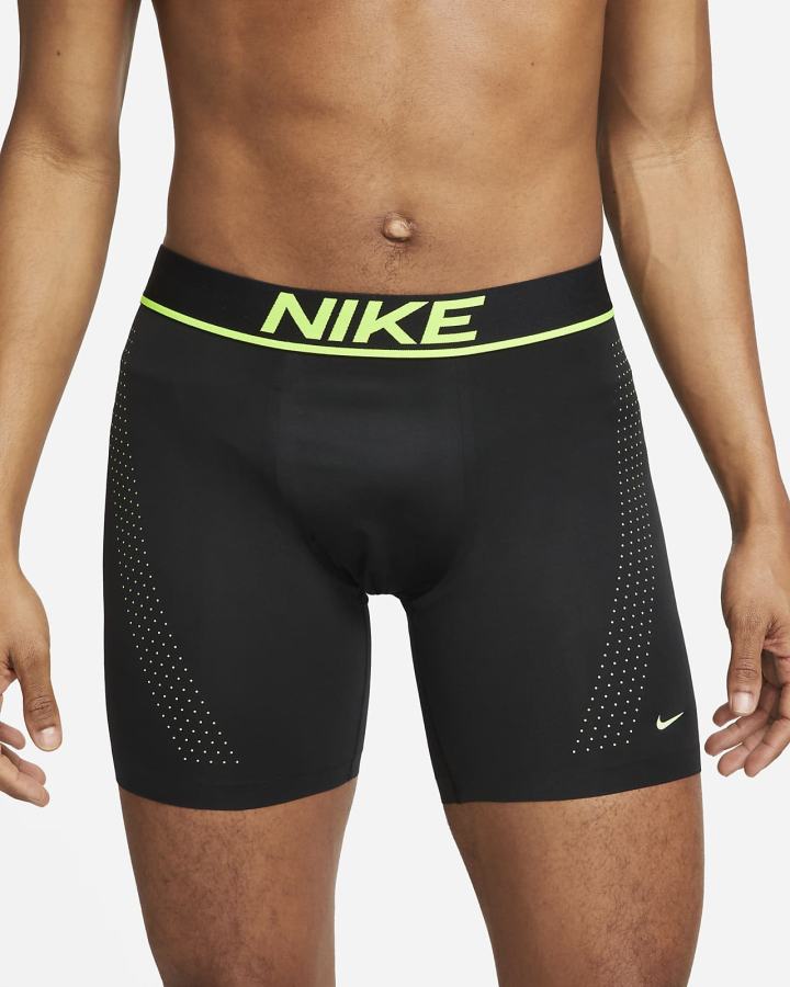 Ropa Interior Nike Dri-FIT Elite Micro Boxer Briefs Hombre Negras | CVILH-0452