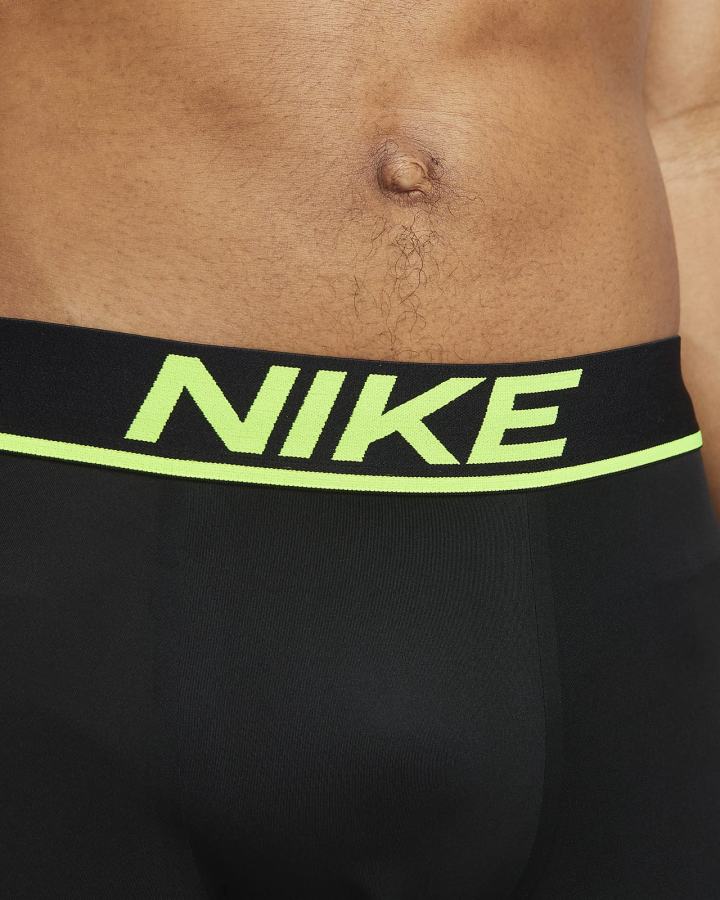 Ropa Interior Nike Dri-FIT Elite Micro Boxer Briefs Hombre Negras | CVILH-0452