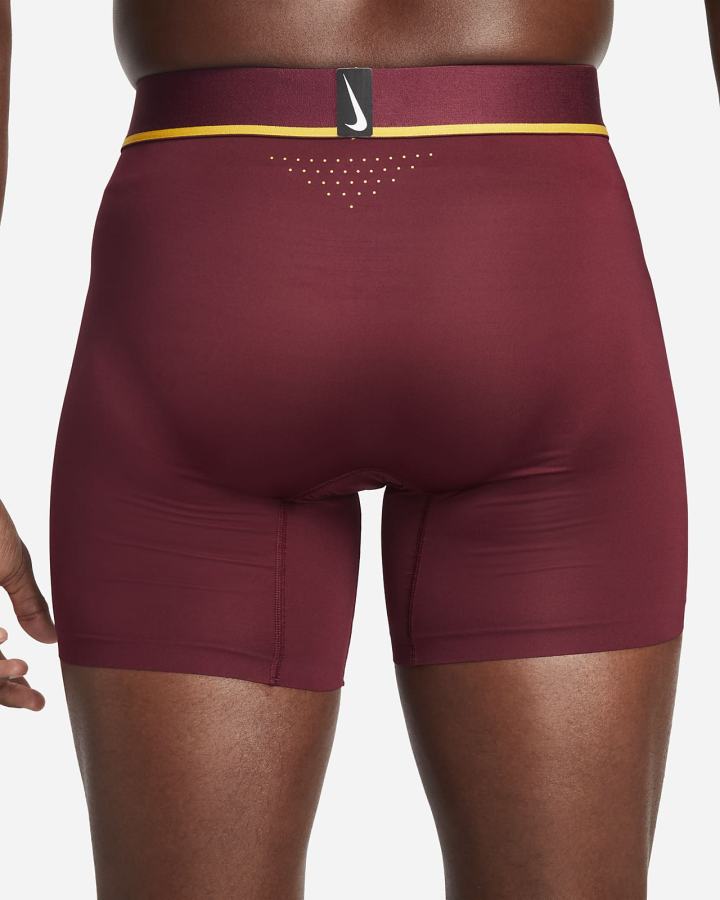 Ropa Interior Nike Dri-FIT Elite Micro Boxer Briefs Hombre Burdeos | TDCSJ-2456