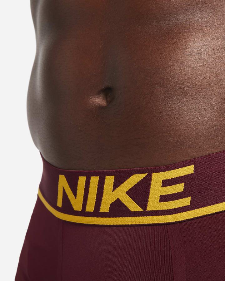 Ropa Interior Nike Dri-FIT Elite Micro Boxer Briefs Hombre Burdeos | TDCSJ-2456