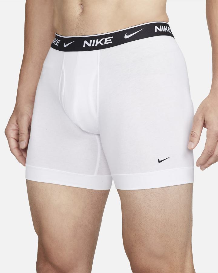 Ropa Interior Nike Dri-FIT Essential Cotton Stretch Boxer Briefs (3-Pack) Hombre Multicolor | PTDNV-0518
