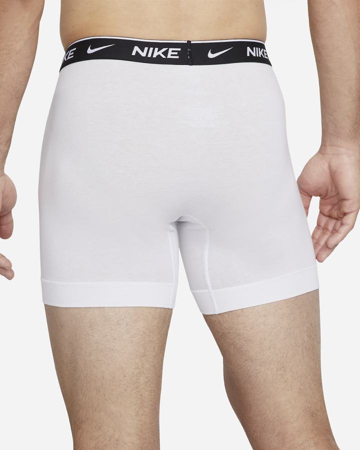 Ropa Interior Nike Dri-FIT Essential Cotton Stretch Boxer Briefs (3-Pack) Hombre Multicolor | PTDNV-0518