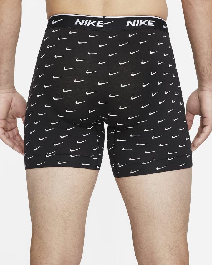Ropa Interior Nike Dri-FIT Essential Cotton Stretch Boxer Briefs (3-Pack) Hombre Multicolor | UCZXR-4061