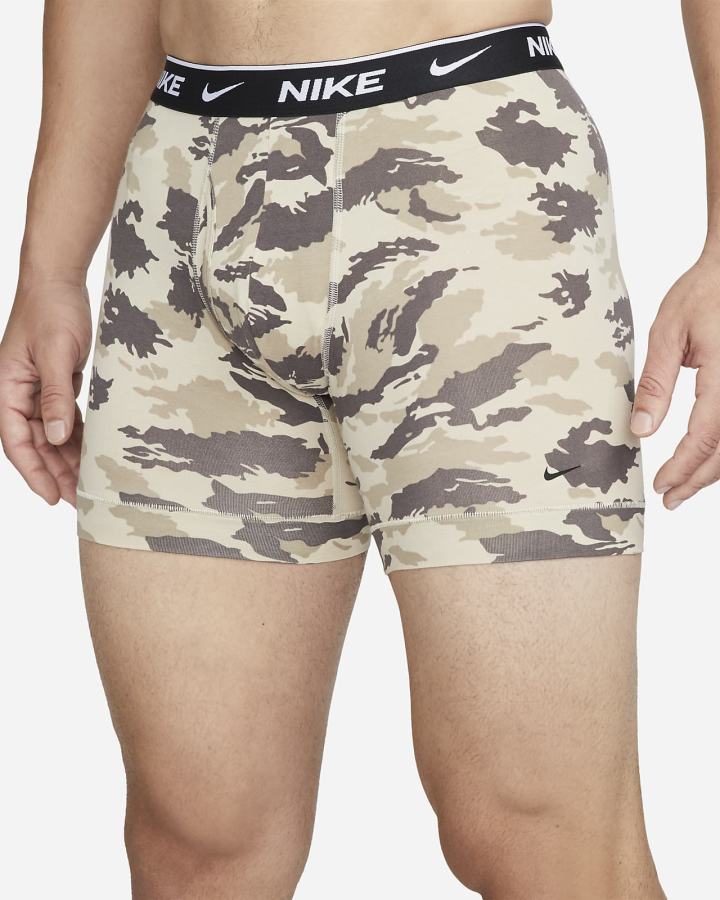Ropa Interior Nike Dri-FIT Essential Cotton Stretch Boxer Briefs (3-Pack) Hombre Multicolor | VWUCL-7203