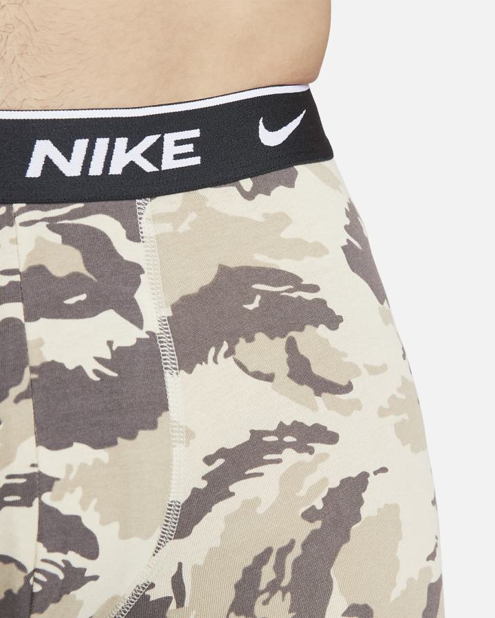 Ropa Interior Nike Dri-FIT Essential Cotton Stretch Boxer Briefs (3-Pack) Hombre Multicolor | VWUCL-7203