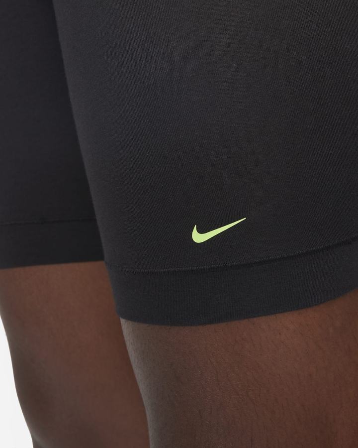 Ropa Interior Nike Dri-FIT Essential Cotton Stretch Long Boxer Briefs Hombre Negras Multicolor | ZSNTU-2149