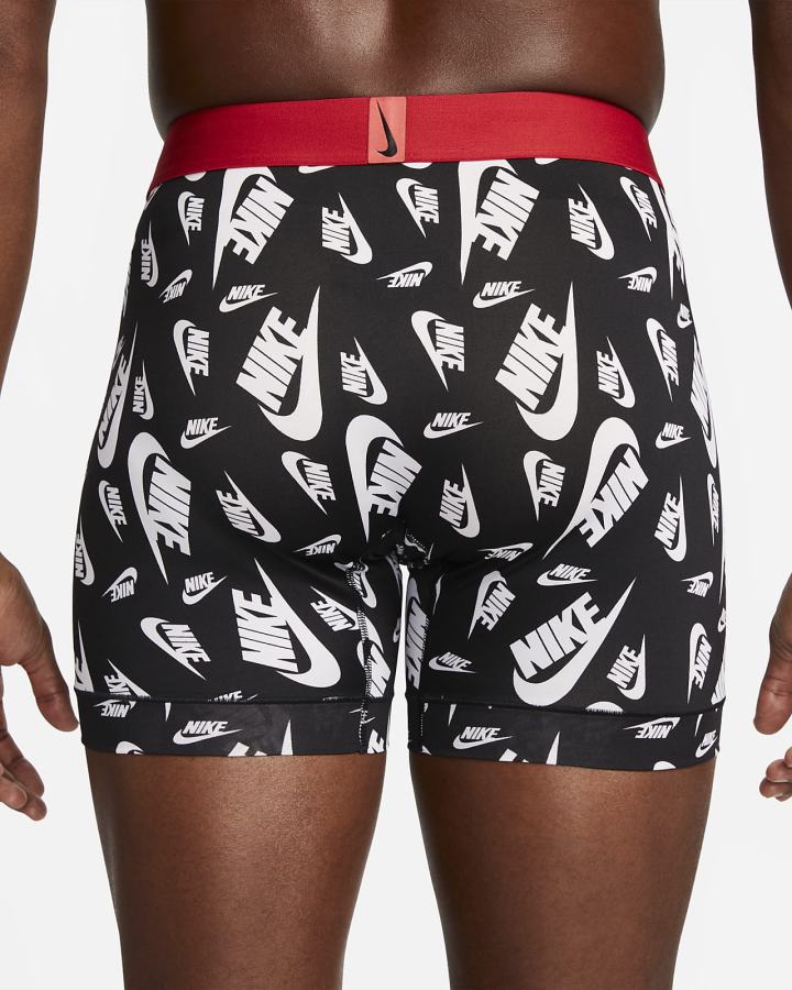 Ropa Interior Nike Dri-FIT Essential Micro Boxer Briefs Hombre Negras | XEDHO-3694