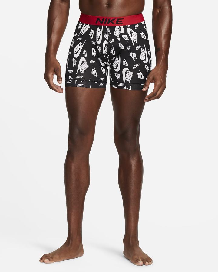Ropa Interior Nike Dri-FIT Essential Micro Boxer Briefs Hombre Negras | XEDHO-3694