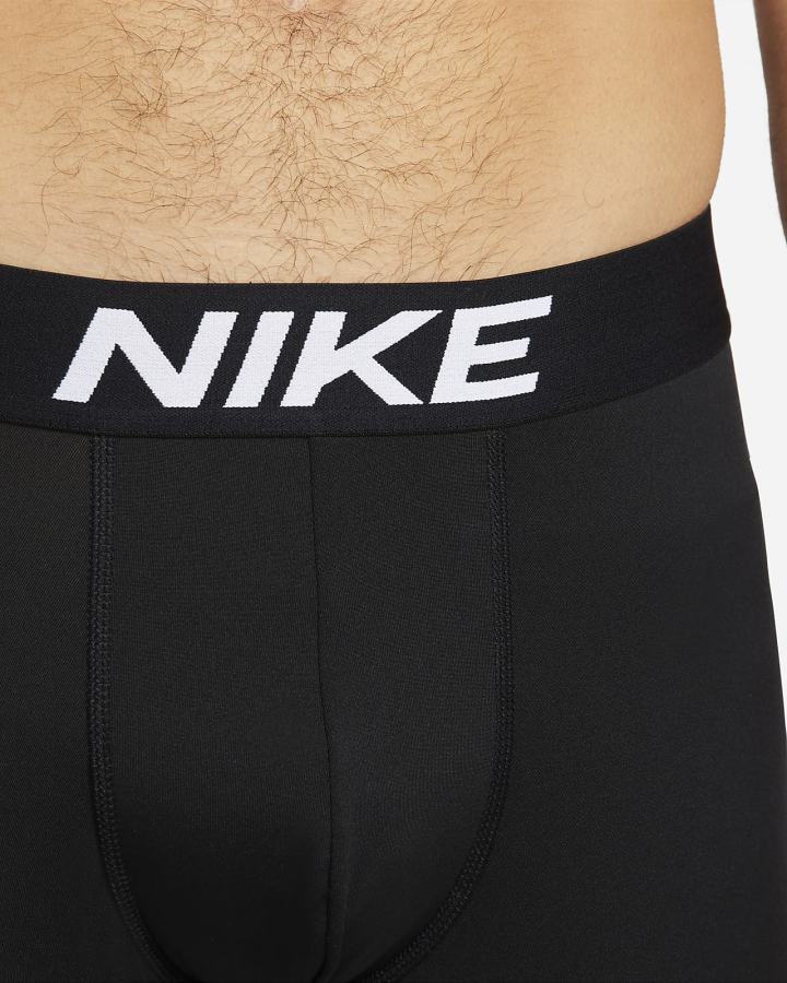 Ropa Interior Nike Dri-FIT Essential Micro Boxer Briefs Hombre Negras | YLANE-1093