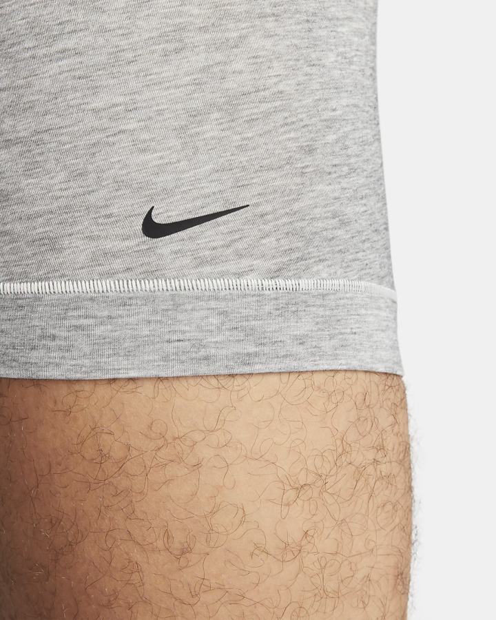 Ropa Interior Nike Dri-FIT ReLuxe Boxer Briefs (2-Pack) Hombre Gris | QNXTH-6394