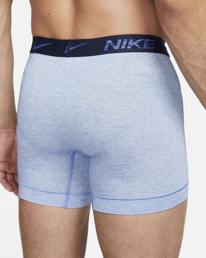 Ropa Interior Nike Dri-FIT ReLuxe Boxer Briefs (2-Pack) Hombre Moradas | WSNCI-8762