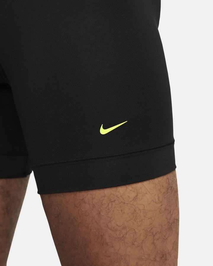 Ropa Interior Nike Dri-FIT Ultra-Stretch Micro Boxer Briefs (3-Pack) Hombre Negras | ZJVKD-2518