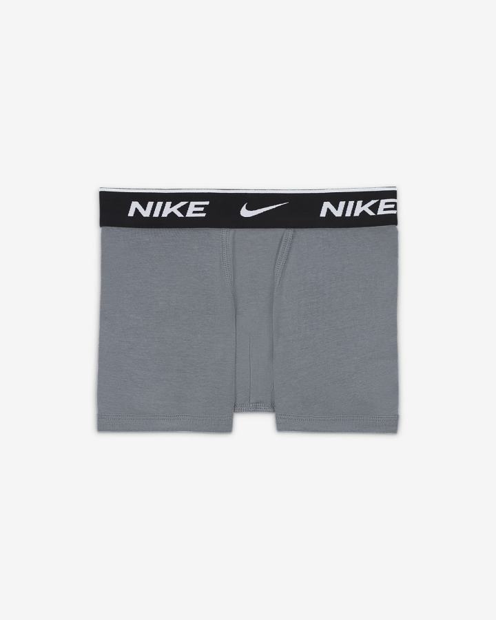 Ropa Interior Nike Kids Boxer Briefs (3-Pack) Niño Negras Blancas | IRNGK-7481
