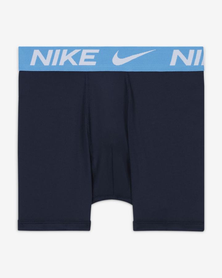 Ropa Interior Nike Kids Boxer Briefs (3-Pack) Niño Blancas Azules | PFVIO-6715