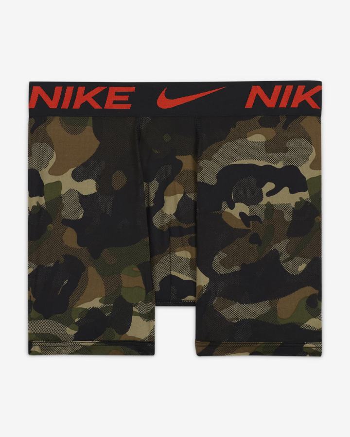 Ropa Interior Nike Kids Boxer Briefs (3-Pack) Niño Camuflaje Verde | ZMLPR-1248