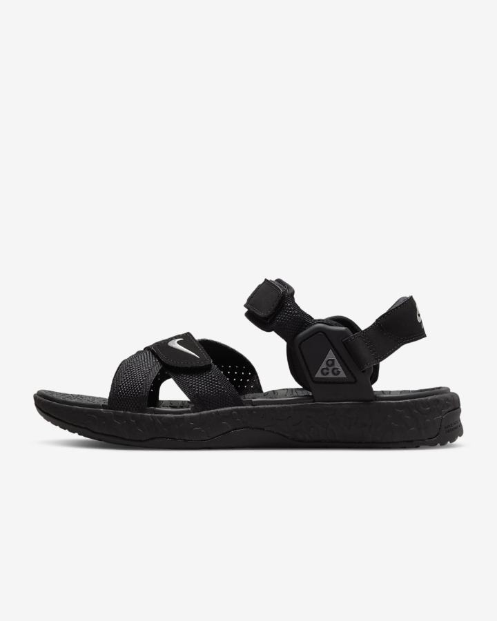 Sandalias Nike ACG Air Deschutz+ Hombre Negras Gris Oscuro | YAHPI-1432