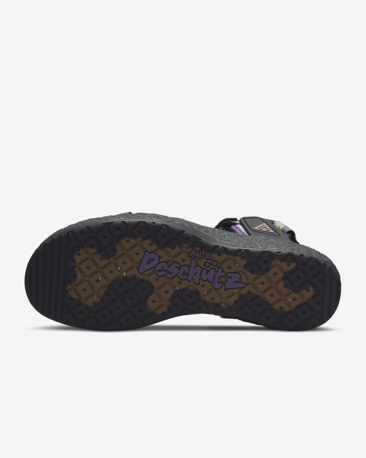 Sandalias Nike Air Deschutz+ SE Hombre Moradas Gris Oscuro | YNRHA-4285