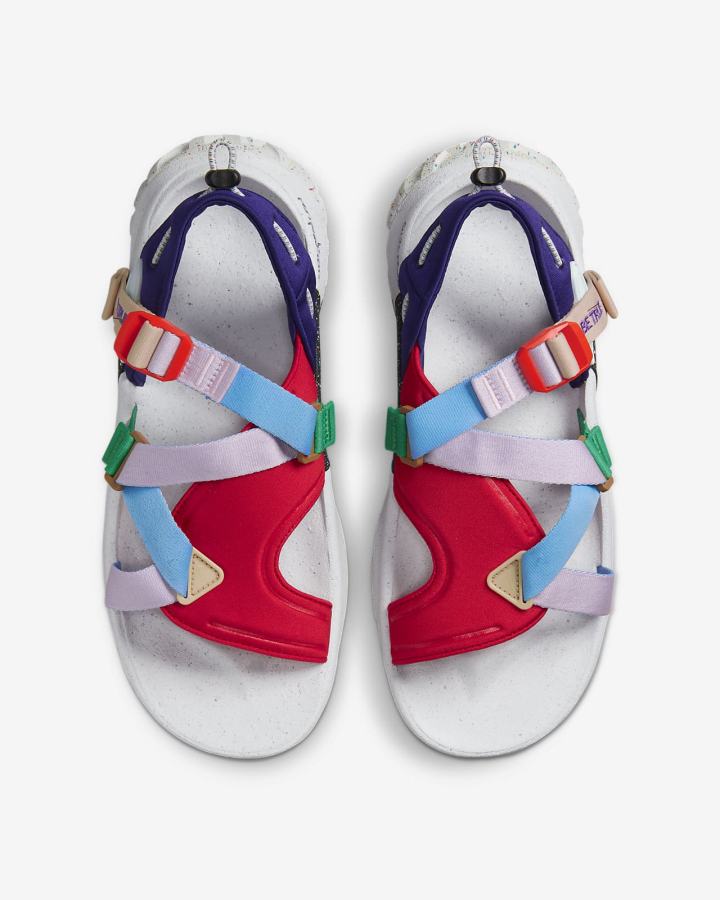 Sandalias Nike Oneonta Be True Hombre Rojas Rosas Azules | PUKRB-8210