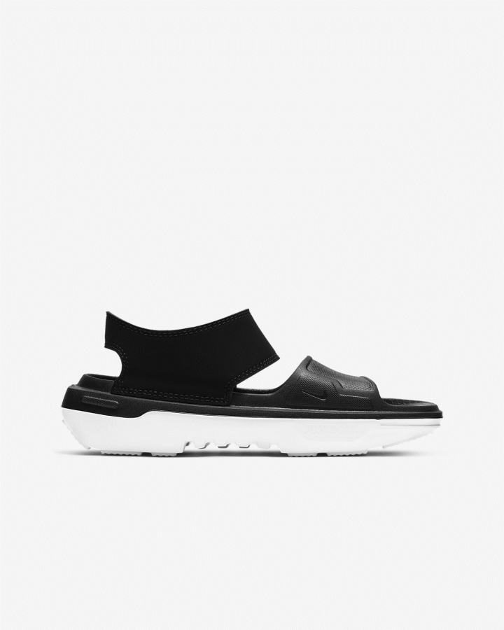 Sandalias Nike Playscape Kids Niño Negras Gris Blancas | IMWHQ-3781