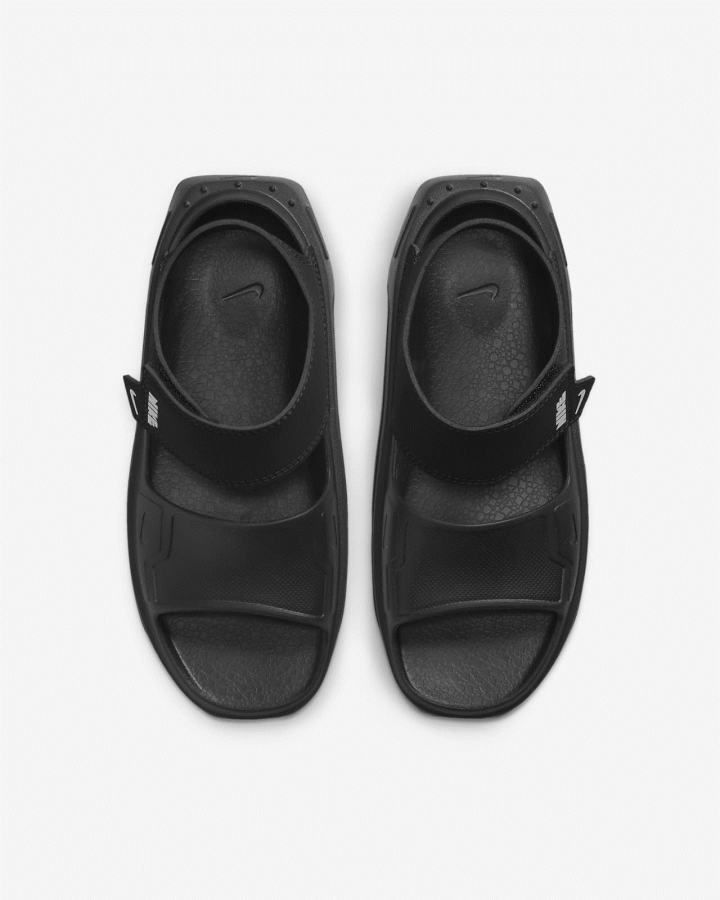 Sandalias Nike Playscape Kids Niño Negras Gris Blancas | IMWHQ-3781