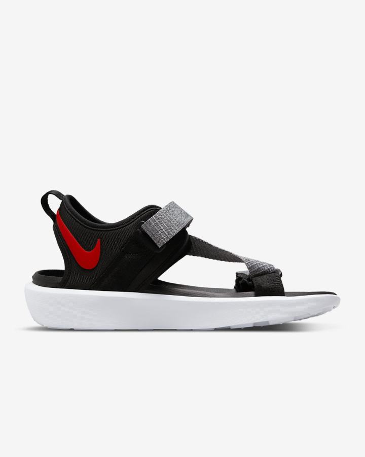 Sandalias Nike Vista Hombre Negras Blancas Gris Rojas | ARPZH-3275