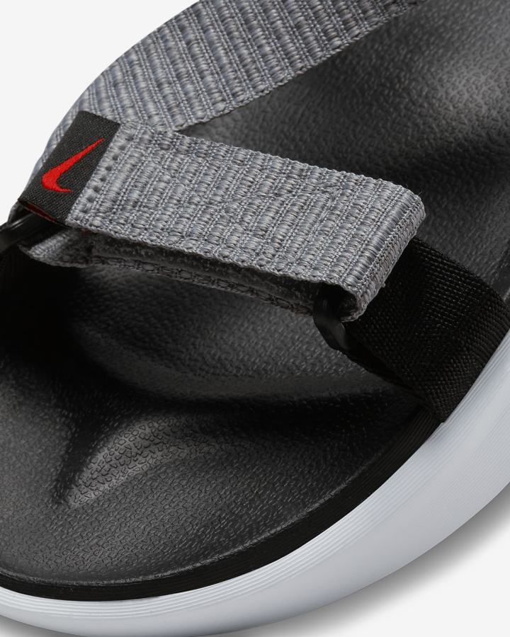 Sandalias Nike Vista Hombre Negras Blancas Gris Rojas | ARPZH-3275
