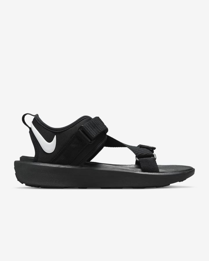 Sandalias Nike Vista Hombre Negras Blancas | QJMBW-3562