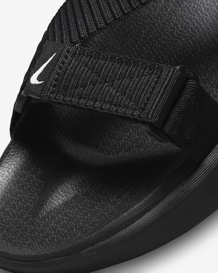 Sandalias Nike Vista Hombre Negras Blancas | QJMBW-3562