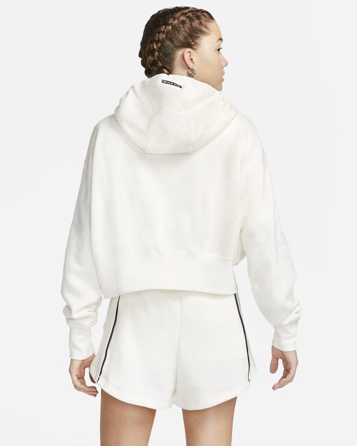 Sudadera Con Capucha Nike Air Full-Zip Fleece Mujer Negras | UGHSJ-5936