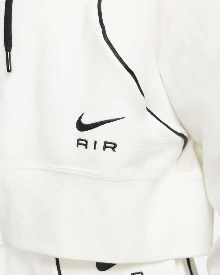 Sudadera Con Capucha Nike Air Full-Zip Fleece Mujer Negras | UGHSJ-5936