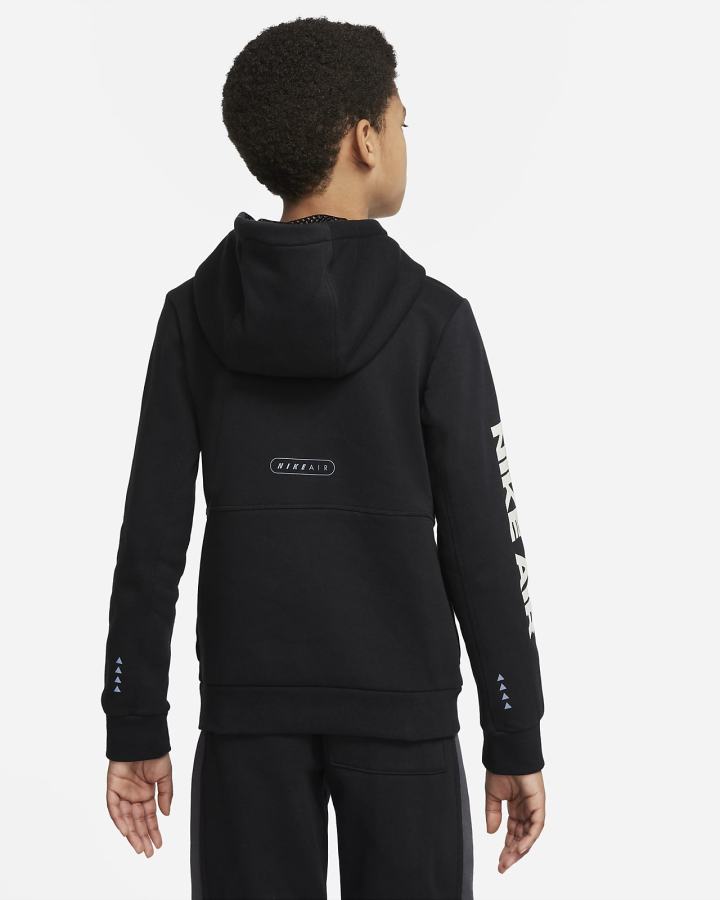 Sudadera Con Capucha Nike Air Kids Niño Negras Beige Claro | NKQGI-4213