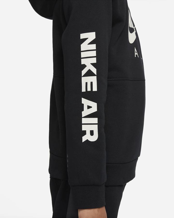 Sudadera Con Capucha Nike Air Kids Niño Negras Beige Claro | NKQGI-4213