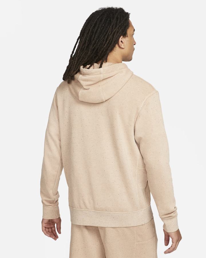 Sudadera Con Capucha Nike Club Fleece+ Hombre Beige | HFVEZ-2560