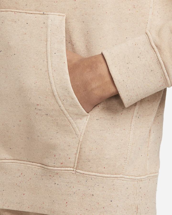 Sudadera Con Capucha Nike Club Fleece+ Hombre Beige | HFVEZ-2560