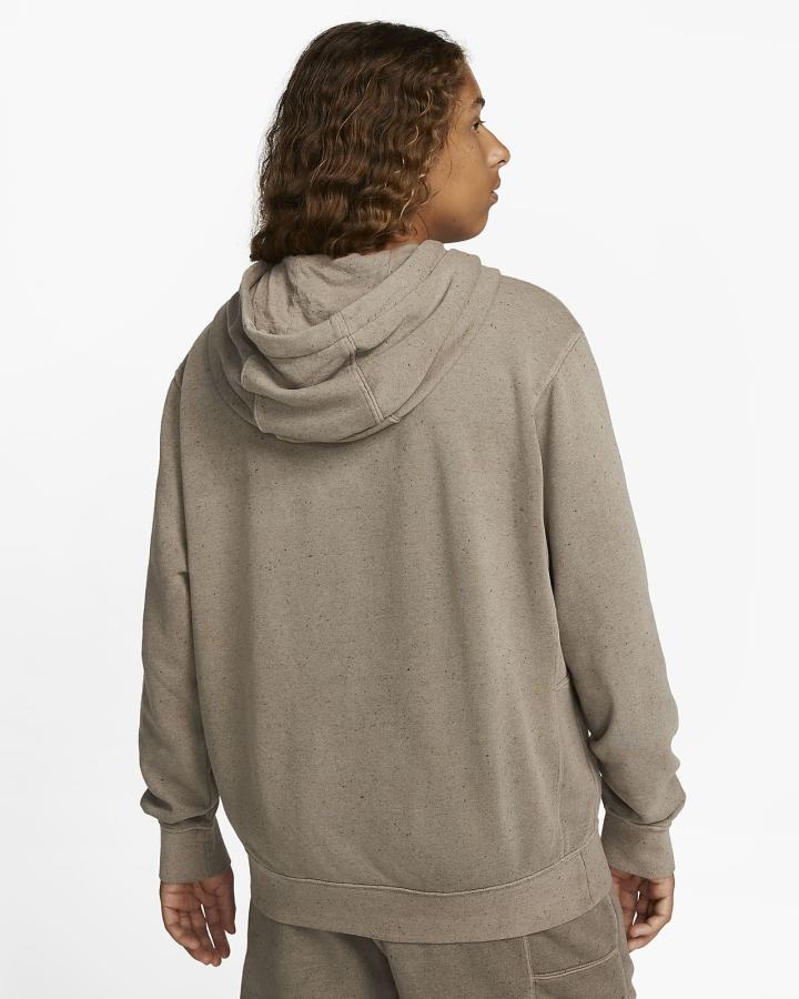 Sudadera Con Capucha Nike Club Fleece+ Hombre Verde Oliva Gris | OWKLT-5732