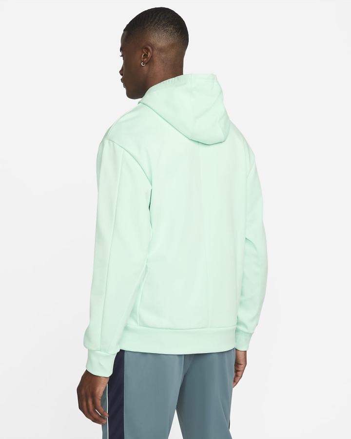 Sudadera Con Capucha Nike Court Fleece Tennis Hombre Verde Menta | BLVZD-6837
