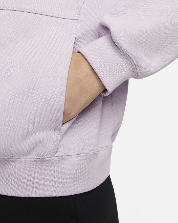 Sudadera Con Capucha Nike Court Fleece Tennis Mujer Moradas | LNZGI-4572